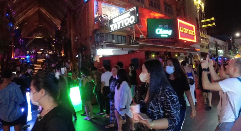 Nightlife in Khaosan Road